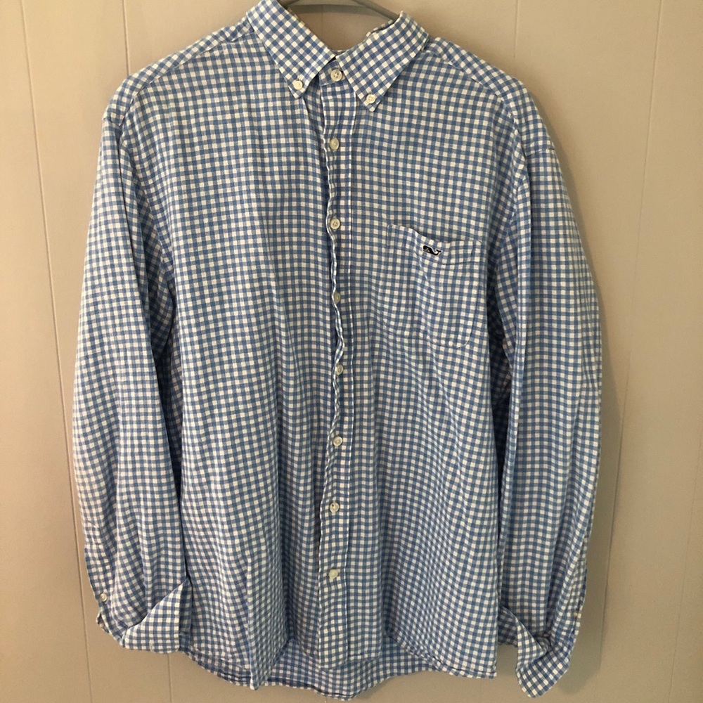 Vineyard Vines Oxford Button Down Shirt Mens sz L